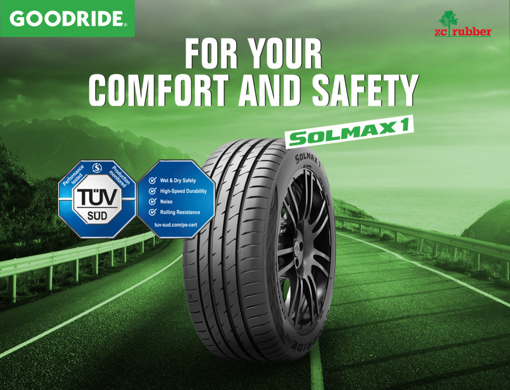 Goodride Solmax 1在2024年ADAC夏季轮胎测试中表现出色